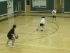 Basketball Passing: Two-Ball Passing Lane Drill 